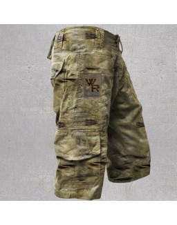 Mens Woodford Reserve Pocket Printed Tactical Shorts