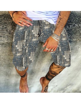 Leisure Beach Printed Casual Shorts